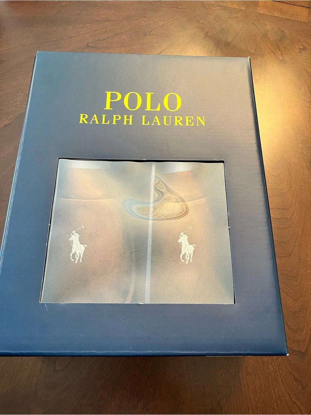Polo by Ralph Lauren Men's Tan Suede Logo Slippers